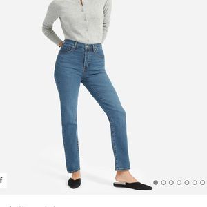 Everlane high rise slim straight (ankle)